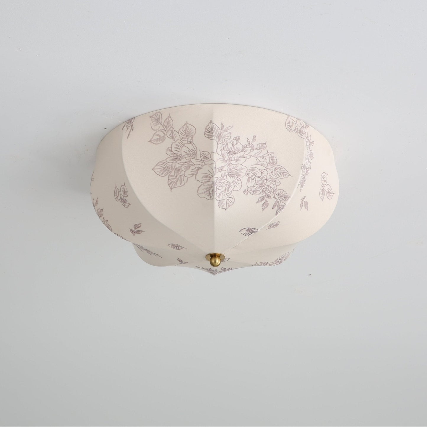 Orchid Fabric Ceiling Lamp