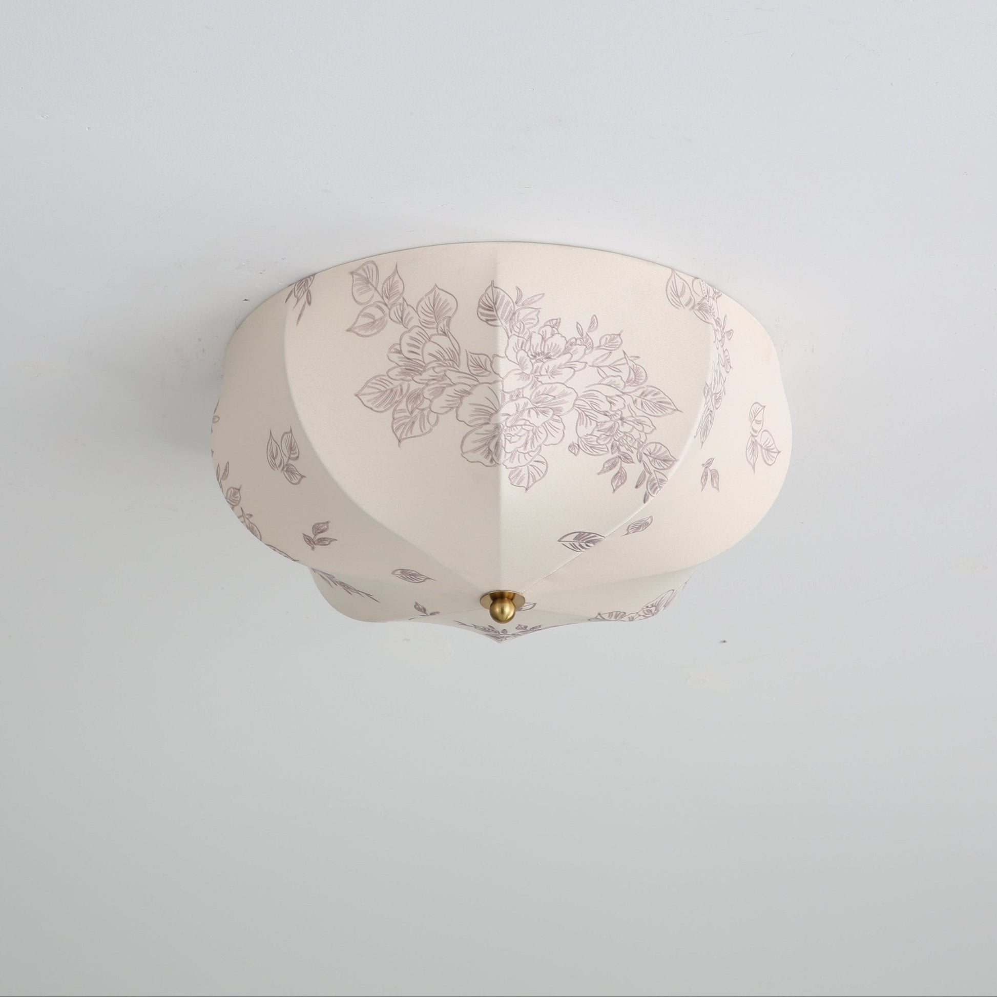 Orchid Fabric Ceiling Lamp