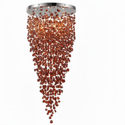 Crystal Stone Chandelier