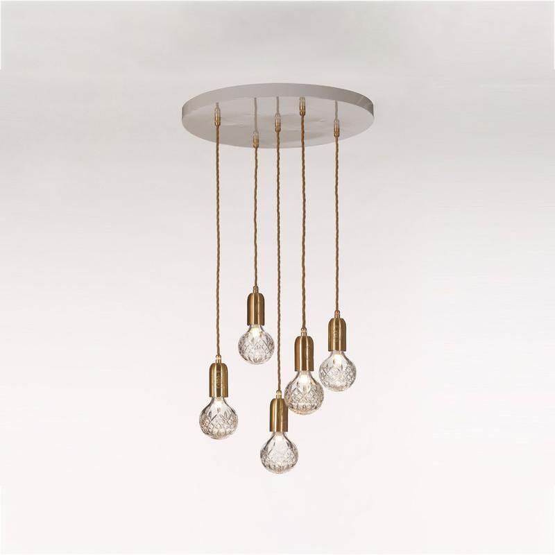 Crystal Bulb Pendant Light