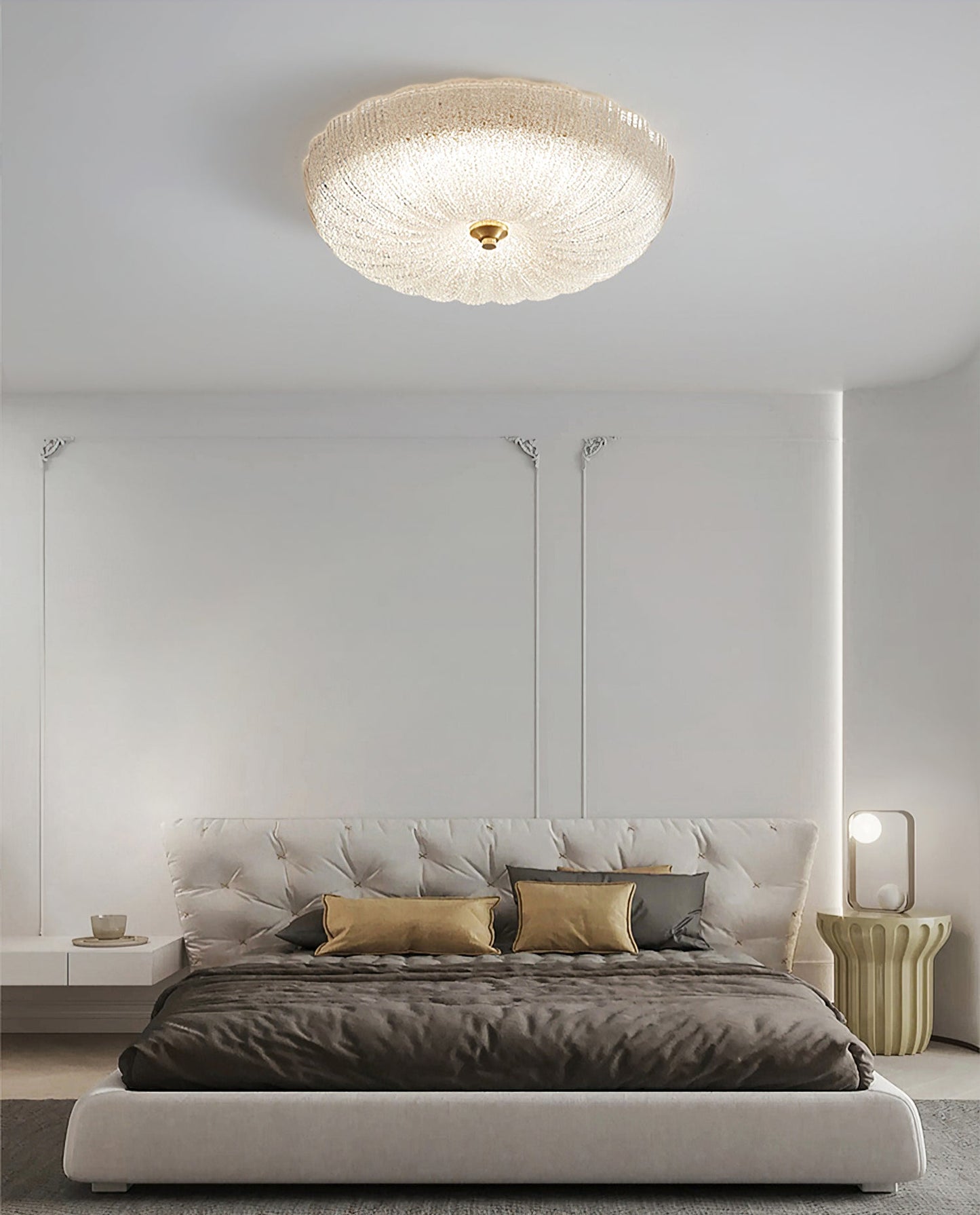 Crystal Halo Ceiling Light