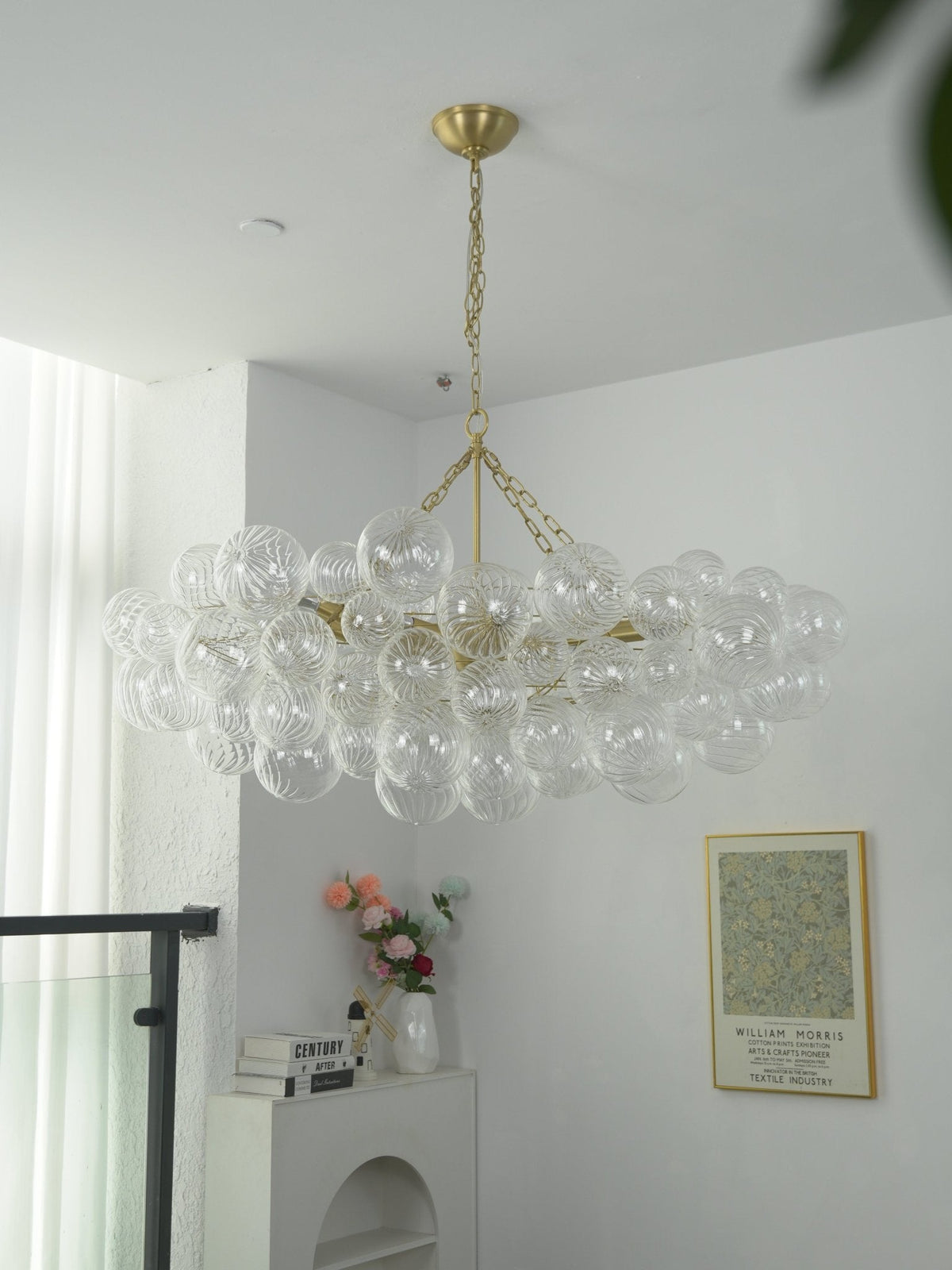 Glass Ball Bubbles Chandelier