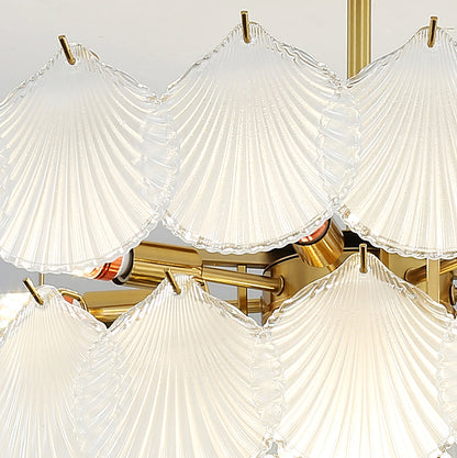 Shell Glass chandelier