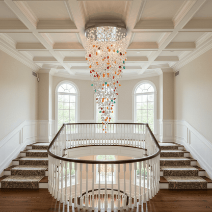 Crystal Stone Chandelier