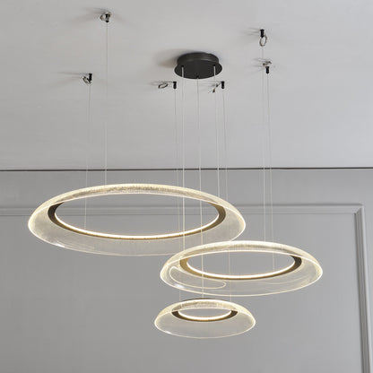 Graduated Circle Chandelier