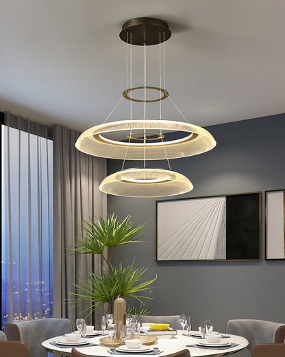 Graduated Circle Chandelier