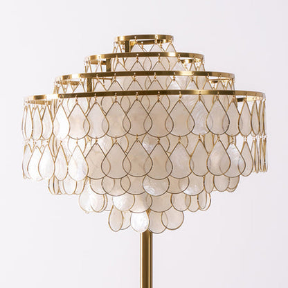 Abbington Shell Floor Lamp