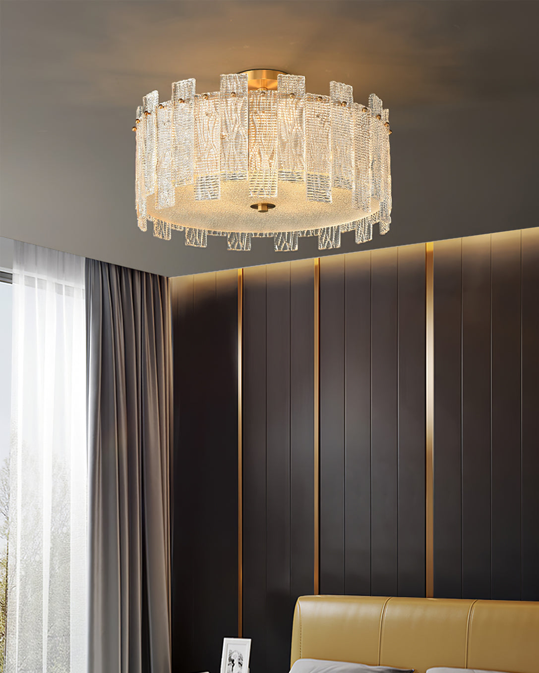 Scattered Glass Ceiling Lamp