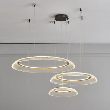 Graduated Circle Chandelier