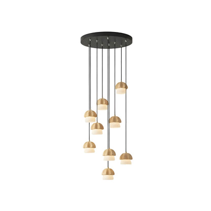 Mushroom Cluster Chandelier