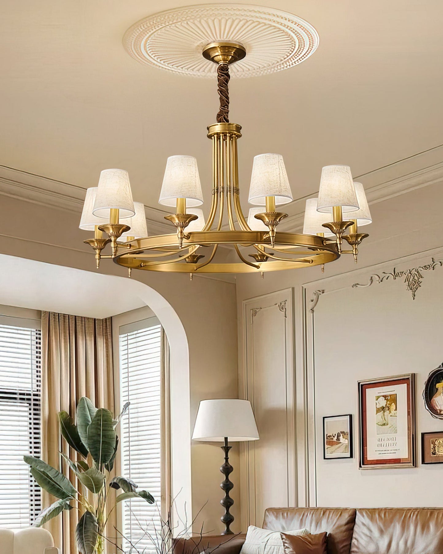 Myrna Fabric Chandelier