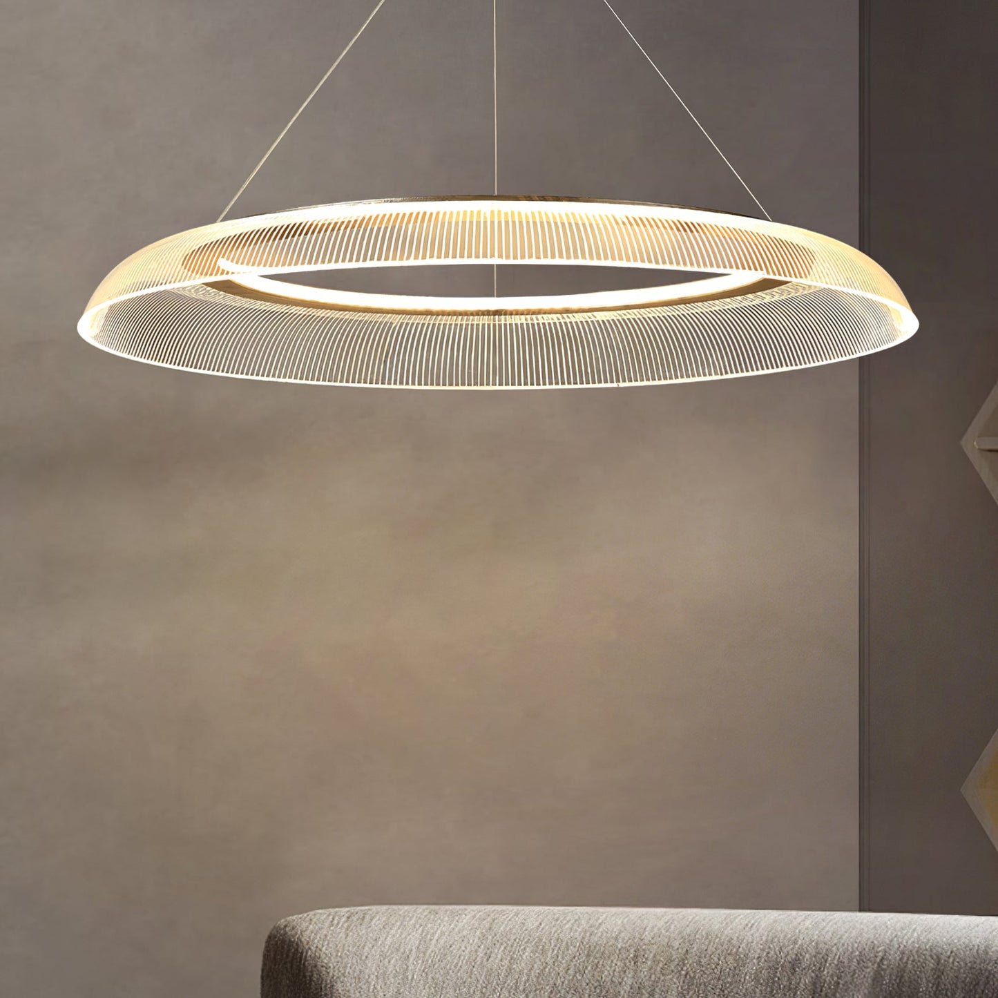 Graduated Circle Chandelier