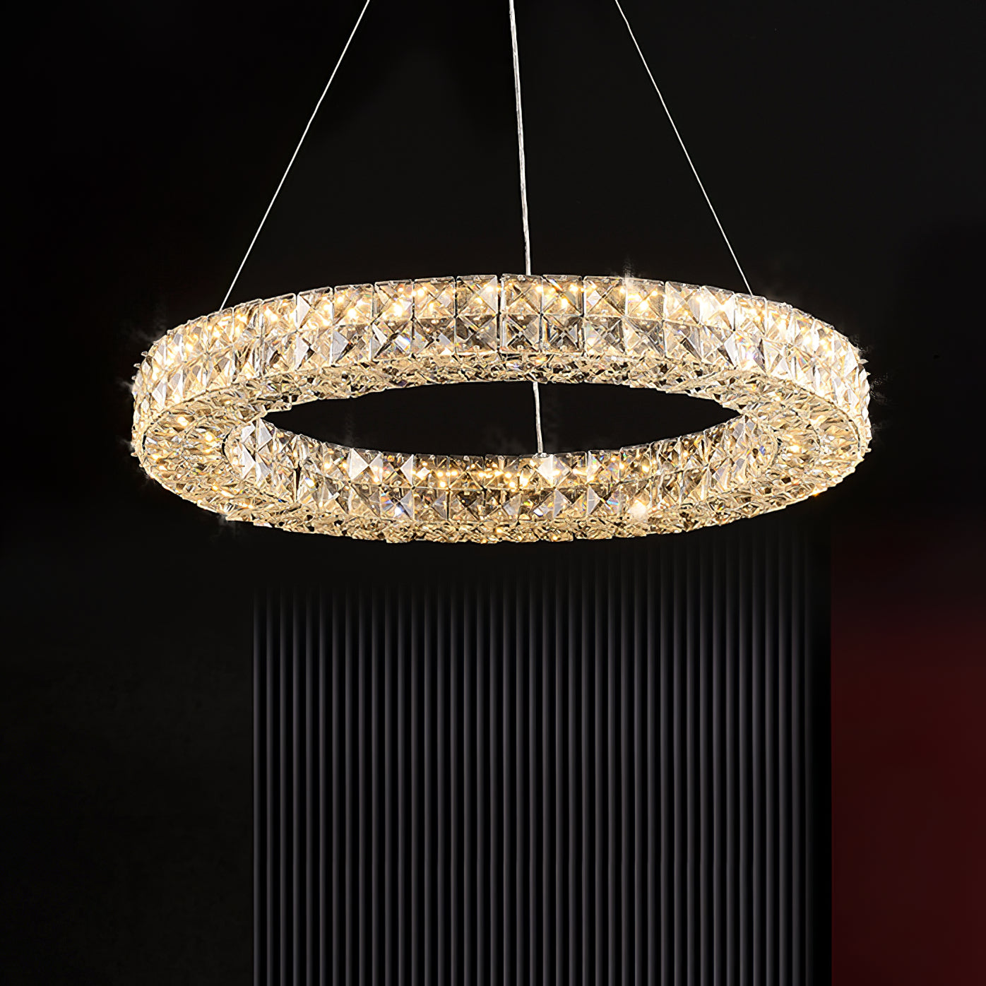 Asscher Ring Chandelier