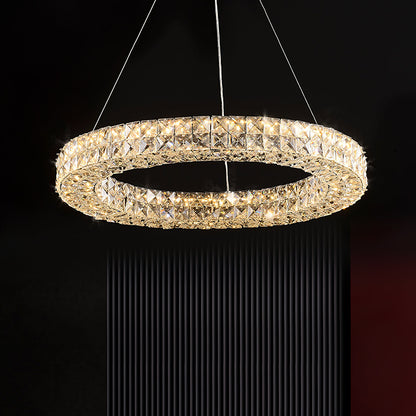 Asscher Ring Chandelier