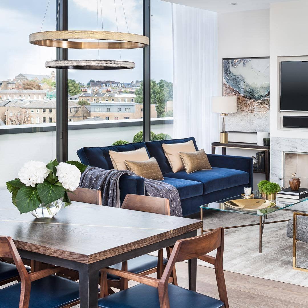 Ring Art Stairwell Chandelier