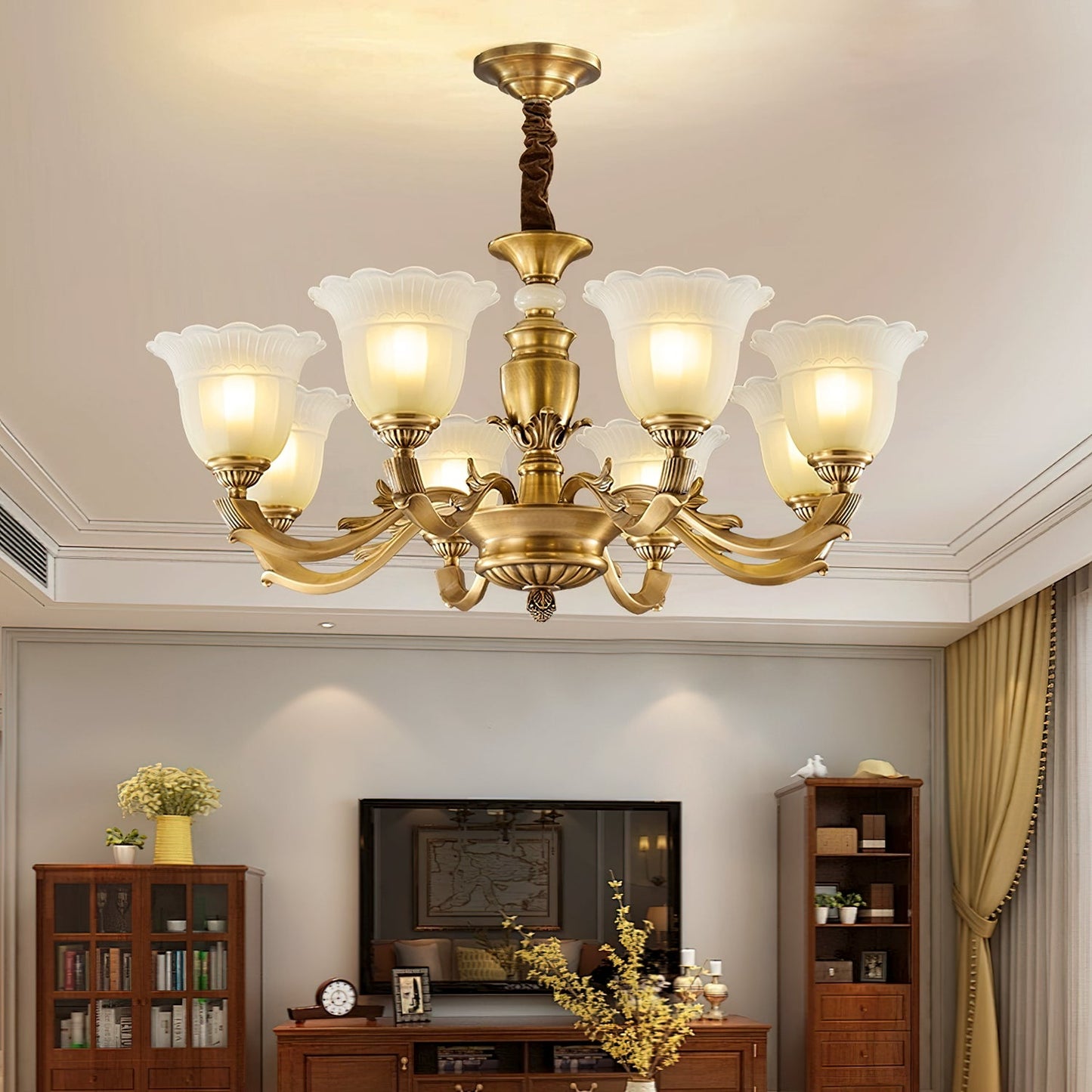 Pannon Floral Chandelier