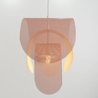 Perforated Metal Pendant Light