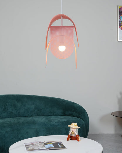 Perforated Metal Pendant Light