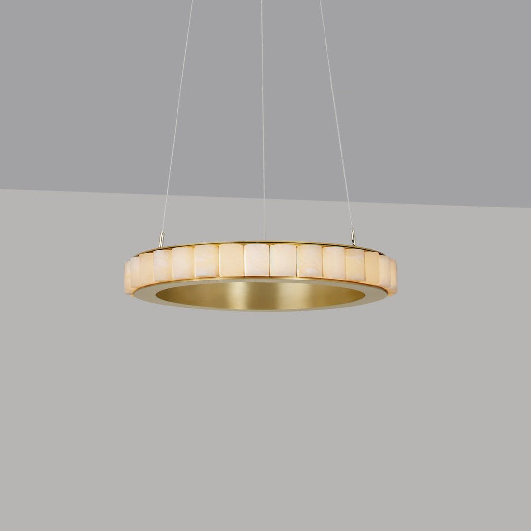 Avalon alabaster Chandelier