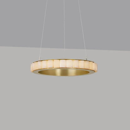 Avalon alabaster Chandelier