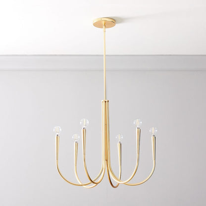 Swoop Arm Chandelier