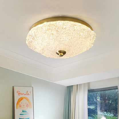 Crystal Wave Ceiling Light