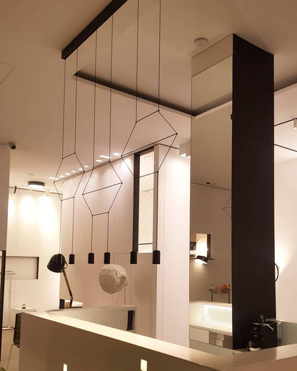 Lines 2D Hanging lamps