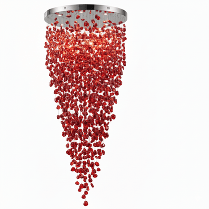 Crystal Stone Chandelier