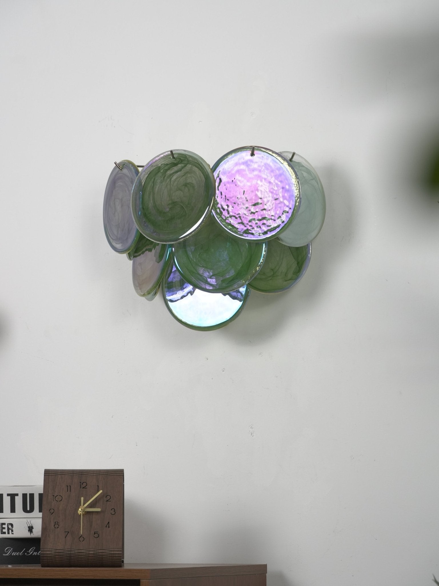 Lunaria Disc Murano Wall Lamp