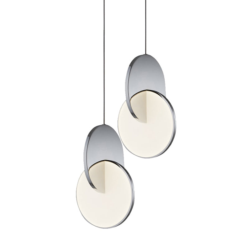 Double Circle Pendant Light