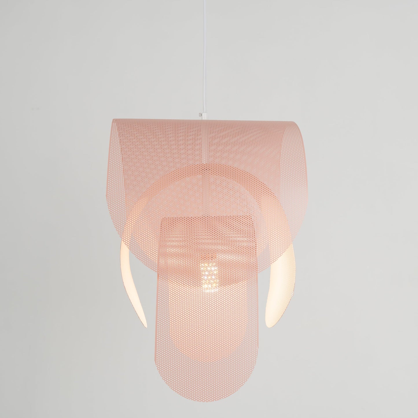 Perforated Metal Pendant Light