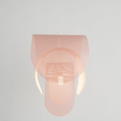 Perforated Metal Pendant Light