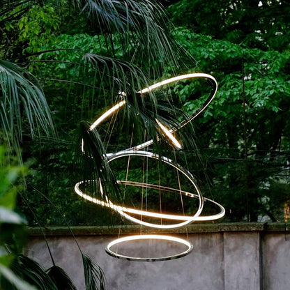 Lohja Gold Chandelier