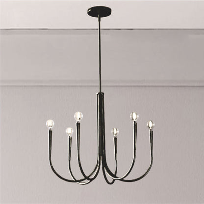 Swoop Arm Chandelier