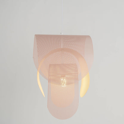 Perforated Metal Pendant Light