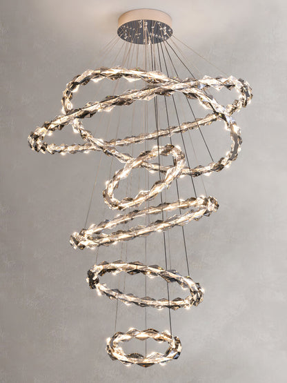 Rhombus Crystal Chandelier