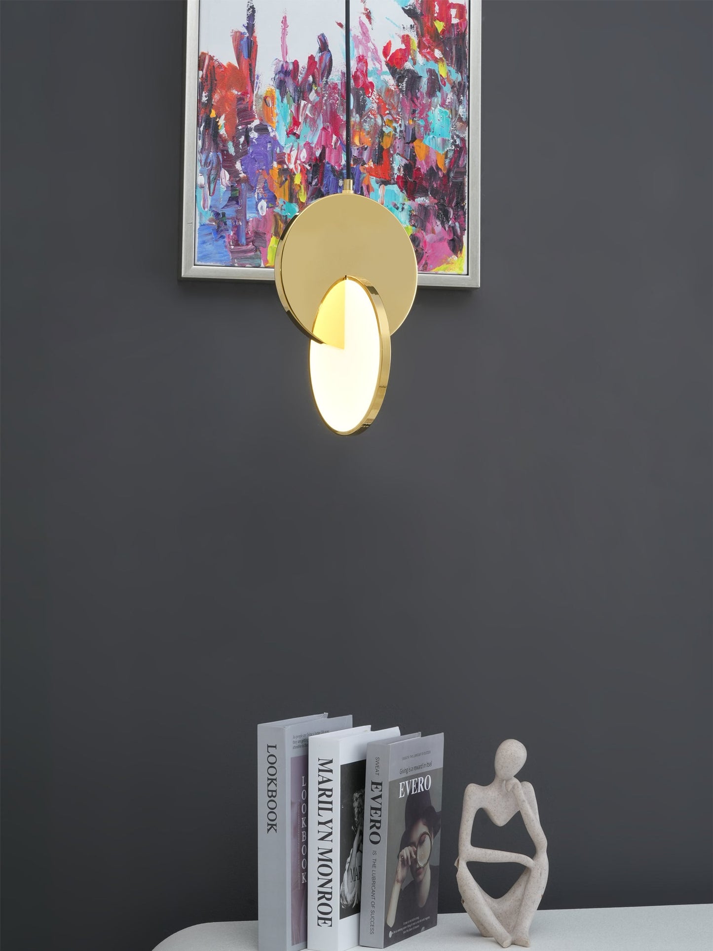 Double Circle Pendant Light