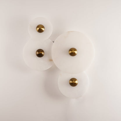 Alabaster Planes Sconce