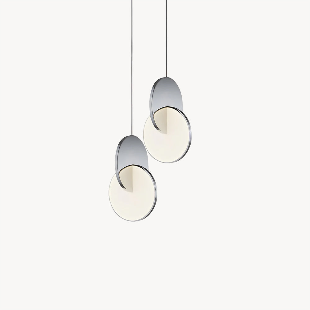 Double Circle Pendant Light