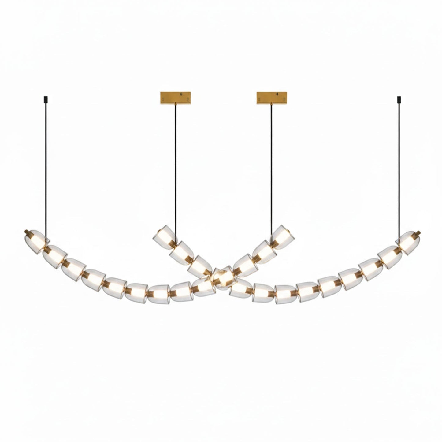 Gabriel Gold Chandelier