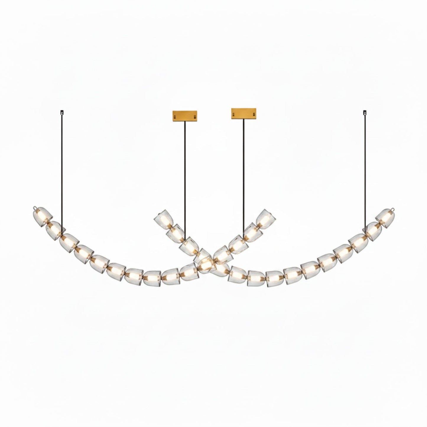 Gabriel Gold Chandelier