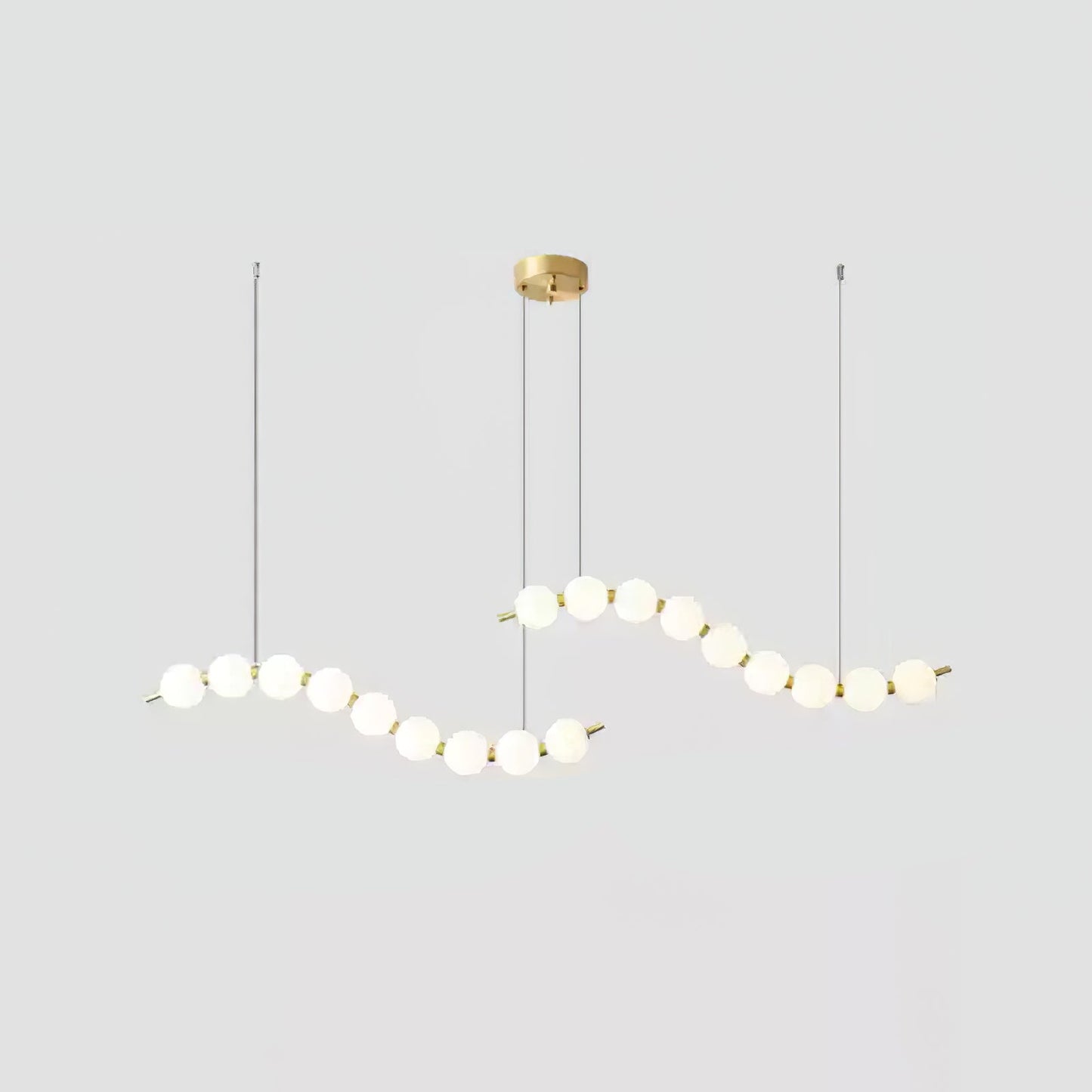 Acrylic Pearl Necklace Chandelier