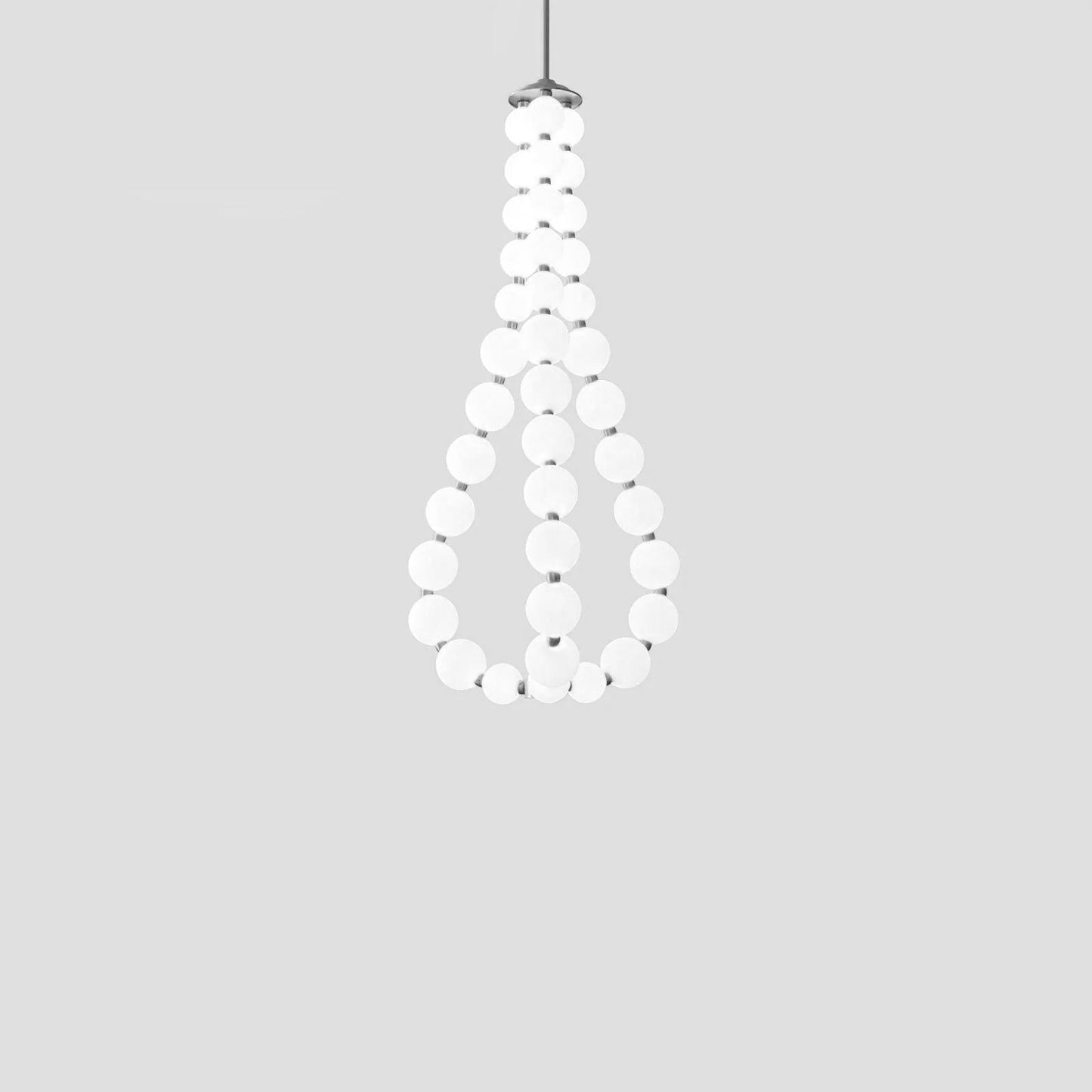 Acrylic Pearl Necklace Chandelier