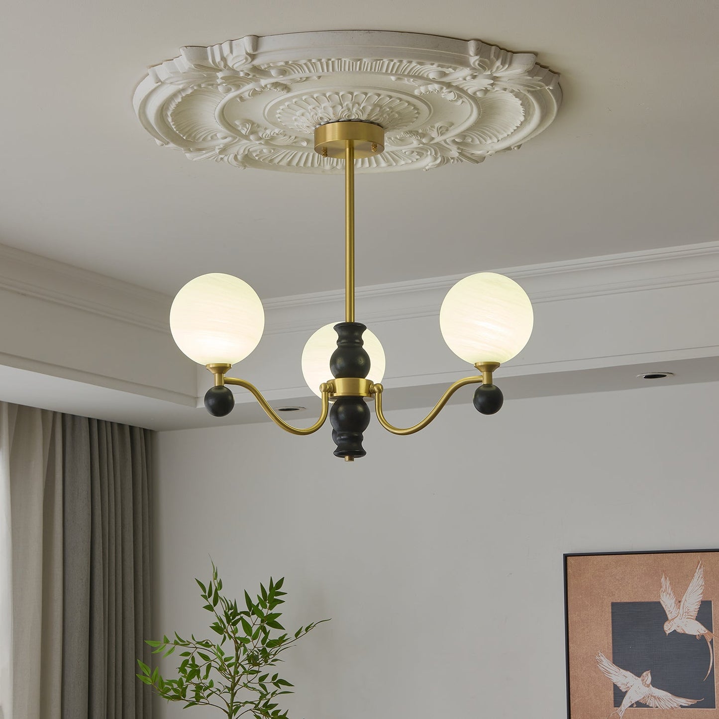 Aether Sphere Chandelier
