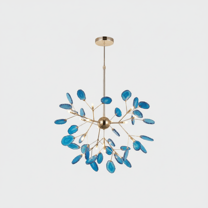 Agate Flake Chandelier