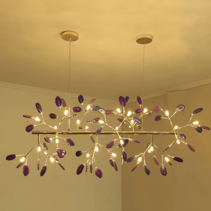 Agate Flake Chandelier