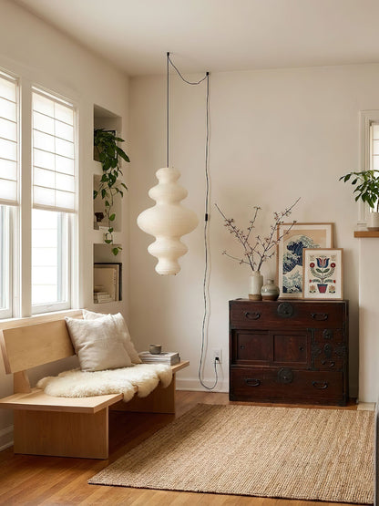Akari Juni Pendant Swag Lamp
