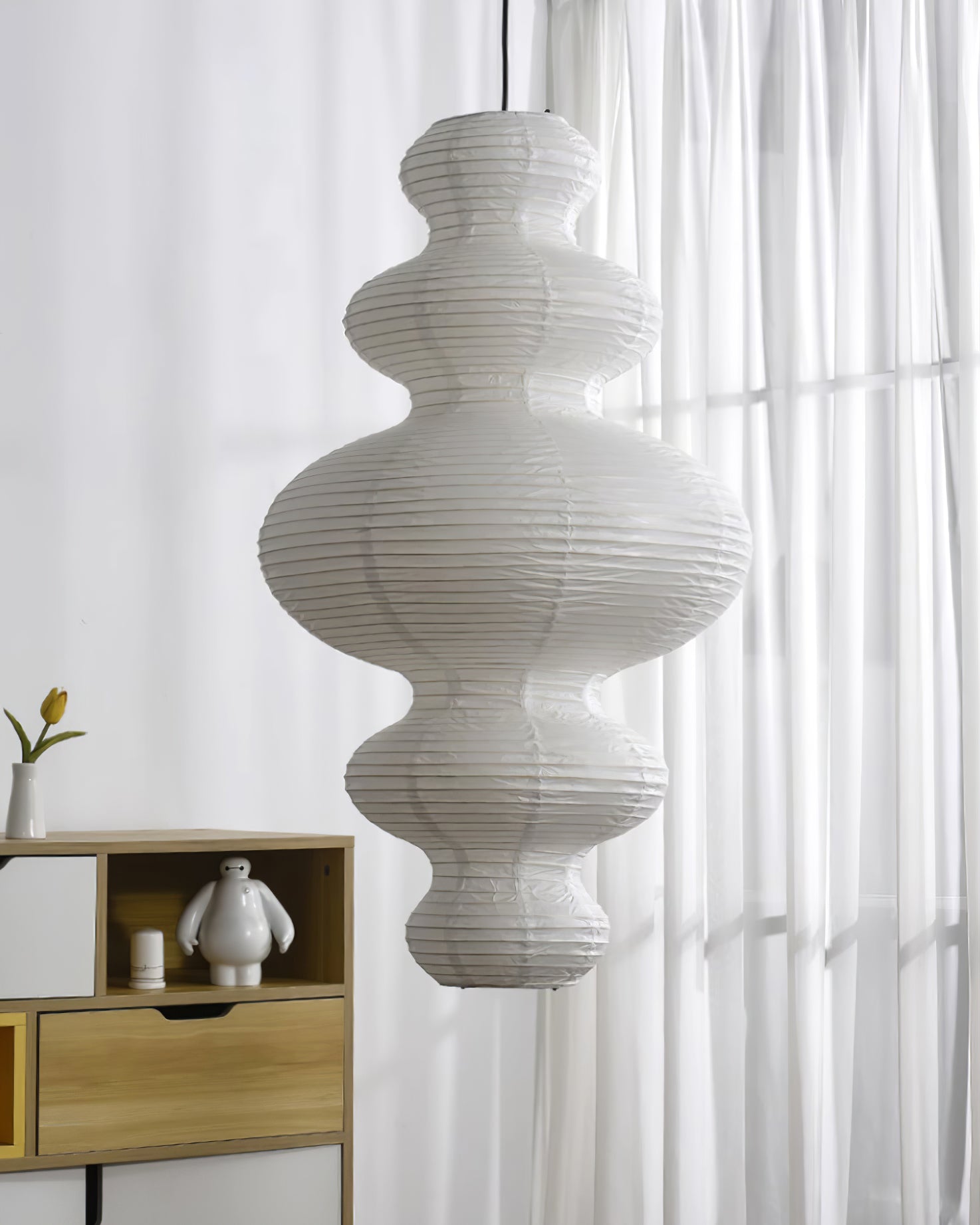 Akari Juni Pendant Swag Lamp