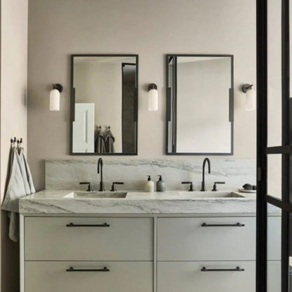 Pillar Alabaster Wall Sconce