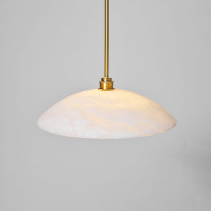 Alabaster Dome Pendant Lamp